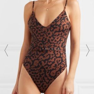 Nicholas one-piece belted swimsuit